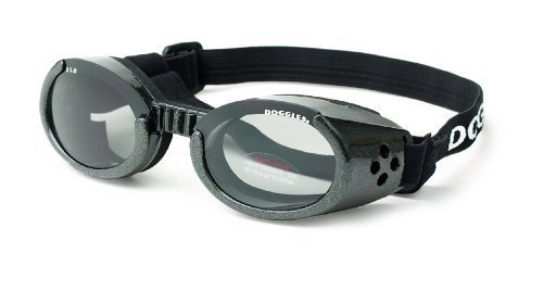 Doggles ILS – Gafas de Sol para Perros (Extra-pequeñas Grande Negro)