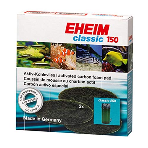 Eheim 2211 carbón Set de 3 esponjas para Acuario