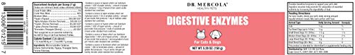 Enzimas digestivas para los animales domésticos (150g) - Dr. Mercola