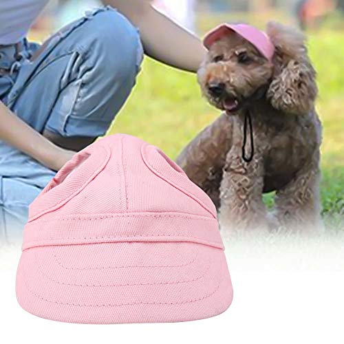 Fdit Gorra para mascotas, perro, gato, béisbol, exterior, con rayas ajustables, para verano, viajes, deportes, varios embalajes