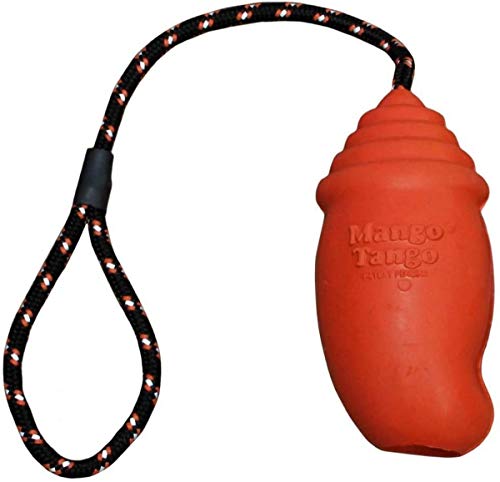 Fetch Perro Mango Tango Perro Toy, 14,5 cm, Grande, Color Naranja