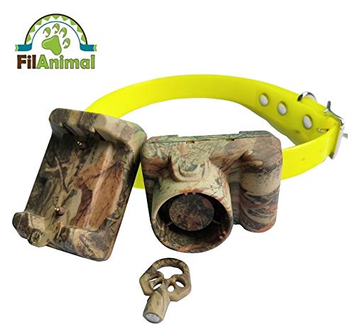 FilAnimal Minibeep Recargable Camo Camuflaje. Collar de Entrenamiento Beeper para Becada Sorda acústico, sonic-40. Equipo Profesional Caza. Regulable. Nº1