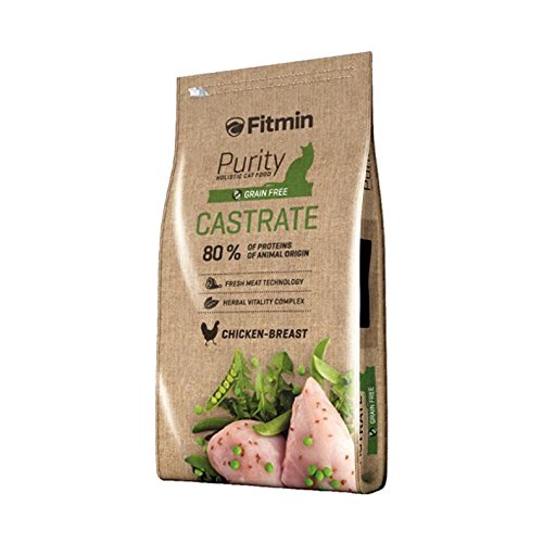 Fitmin Alimentación Purity Castrate. Comida Completa para Gatos Adultos con Sobrepeso, Castrados Y Esterilizados