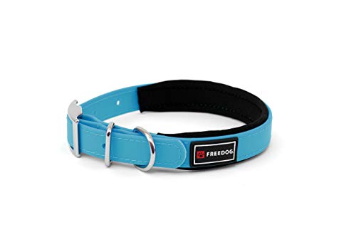 Freedog Collar Perro Ergo PVC con Acolchado Neopreno Talla 40 (Beig)