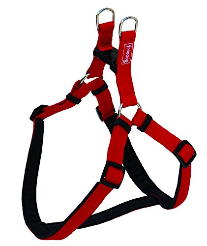 Freedog FD4000302 - Arnés Nylon, para Perro, Color Rojo