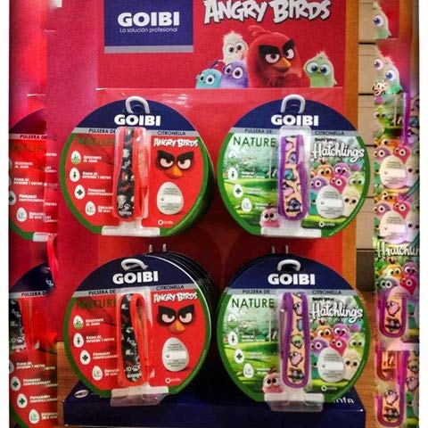 Goibi Pulsera de citronella (Angry Birds, Hatchlings)