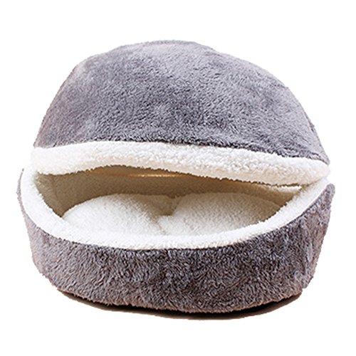 GossipBoy - Cama para mascotas tipo saco de dormir, con base lavable, casa cómoda para gatitos, gatos, perros y cachorros, el refugio más cálido, acogedor y cómodo para su mascota