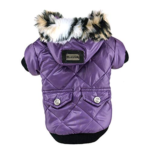 Handfly Chaqueta para Perro Impermeable Perro cálido Abrigo de Invierno Chihuahua Abrigo Ropa de Invierno Impermeable Abrigo de Perro