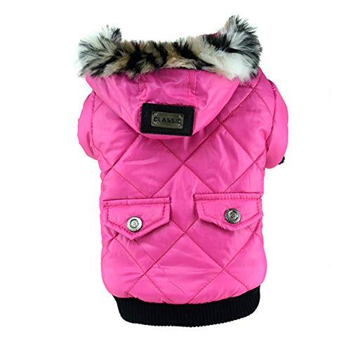 Handfly Chaqueta para Perro Impermeable Perro cálido Abrigo de Invierno Chihuahua Abrigo Ropa de Invierno Impermeable Abrigo de Perro