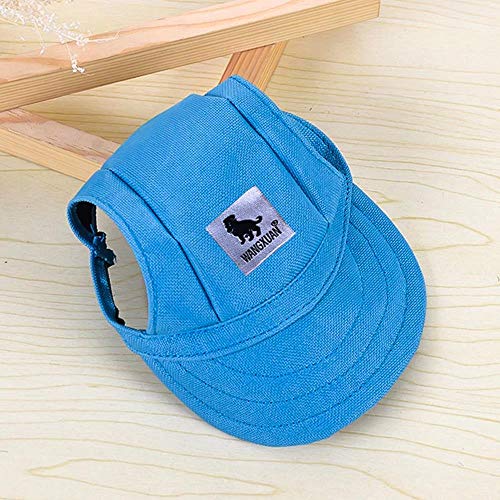 HEHUANG Gorras de Perro para Mascotas al Aire Libre Cachorro pequeño Verano Colorido Gorra Sombrero de Visera de béisbol Sombrero Gorro de Sol para Chihuahua Productos para Mascotas, 03