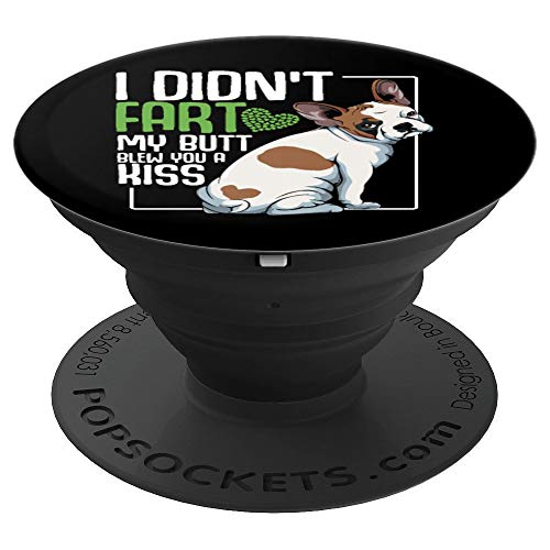 I Didn't Fart Bulldog Animal Mascotas Cachorro Pata Amante PopSockets Agarre y Soporte para Teléfonos y Tabletas