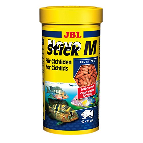 JBL ALIMENTO COMPLETO PARA carnívoro Parcas,STICKS,novostick - Fische (10 - 25 cm)