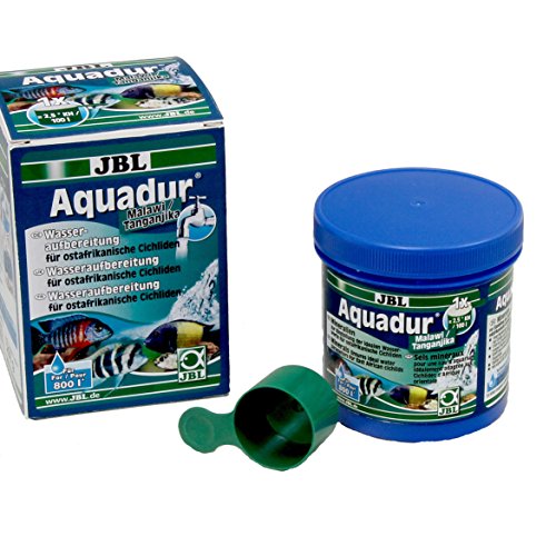 JBL Mineral de Sal de purificador de Agua para acuarios de Agua Dulce, AQUADUR