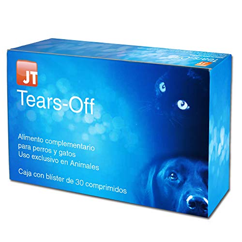 JTPharma Tears-Off - Alimento Complementario para Mascotas, 60 Comprimidos