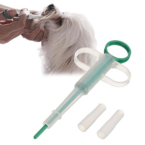 JWBOSS Pet Dog Puppy Cat Cápsula Tablet Pill Pistola Piller Shoot Pusher Medicina Alimentación-Color de la Imagen-