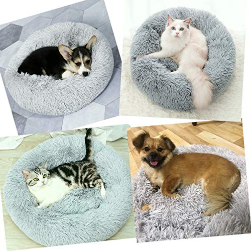 JZK Cama para Perros y Gatos, Cama Suave calentito para Perros Gatos Cachorros y Mascotas Nido Cueva para Mascotas