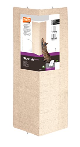 Karlie 46243 Rascador de Pared Sisal para Gatos, 28 x 80 cm, Beige