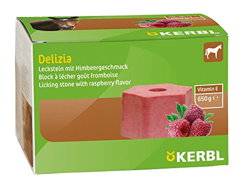 Kerbl Delizia Piedra de Fuga Después de Pluma Sabor a Frambuesa, 1er Pack (1 x 0.65 kg)