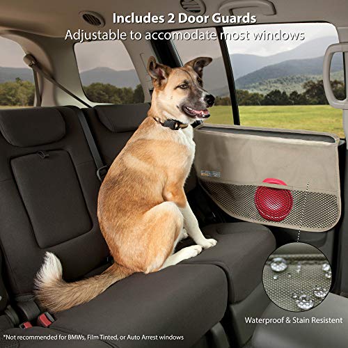 Kurgo Protector de Puerta de Coche para Perros - Incluye 2 Cubre Puertas de Coche para Mascotas