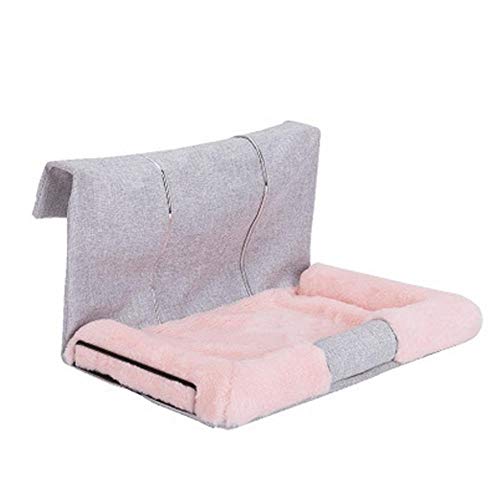 Las camas colgantes de mascotas Cama del gato del gato extraíble Alféizar Salón Hamacas de Kitty Cat cama colgante acogedor portador del animal doméstico de la hamaca cama de asiento Hamaca mascota