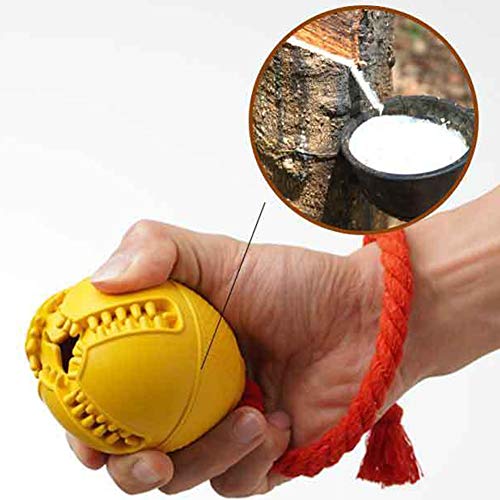 letaowl Pelota Perro Alimentador Regalo Entrenamiento Juguete Juego Interactivo Suministros para Mascotas Resistente A Las Mordeduras, con Una Higiene Dental Perro Jolly Ball Limpieza De Los Dientes