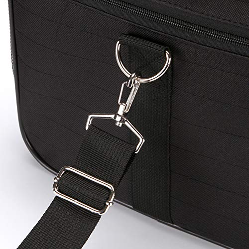 Liapianyun Bolsa De Transporte para Gatos Perros, Perro Jaula De La Caja De Transporte De Coches Mascota De Viaje Mochila Plegable Oxford Tren Aviones Coche Ideal para Viajes,Negro