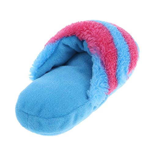 Livedealing Juguete de Peluche con Forma de Zapatilla, para Mascotas, Gatos, Cachorros, Limpieza de Dientes, Juguete chirriador Divertido para Perros