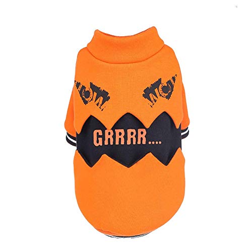 LLSS Hallow Classic Winter Warm Ropa para Perros, Puppy Cat Fashion Soft Sweater Ropa Decoraciones para Fiestas Disfraces de Halloween para Mascotas Disfraces de Disfraces para mas