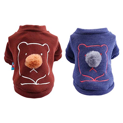 LLSS suéter para Perros y Gatos, Lindos jerséis para Perros, Ropa para Gatos, suéter para Mascotas, Abrigo, Ropa para Cachorros, Perros pequeños, Gatos