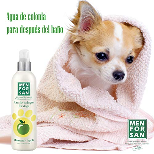 MENFORSAN Agua de Colonia para Perros Manzana - 125 ml