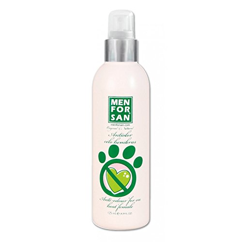 MENFORSAN Antiolor celo Hembras 125 ml para Perros Evita acoso de Otros Perros