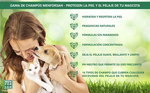 MENFORSAN Champú Perros Acondicionador - 300 ml