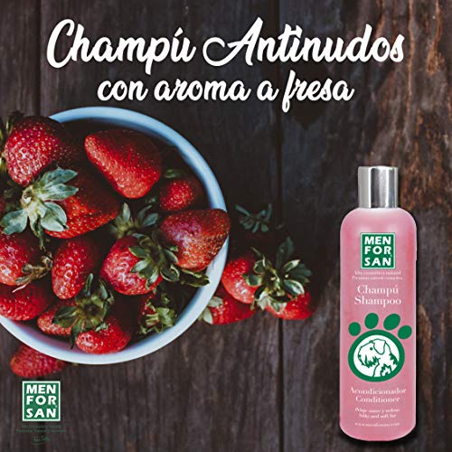 MENFORSAN Champú Perros Acondicionador - 300 ml