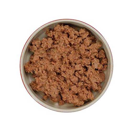 Meowing Heads Comida Húmeda para Gatos - Paw Lickin' Chicken - Pollo y ternera sin aromas artificiales, 93% Natural, Receta sin cereales (10 x 100 g)