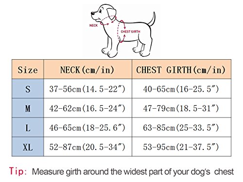 MerryBIY Arnés Perro, Perros Pecho de Arnés Mascotas Reflectante Antitranspirante Acolchado Dog Vest Harness Ajustable Arnes Seguridad Chaleco Cabestro para Ejercicio de Caminar Formación Corriendo