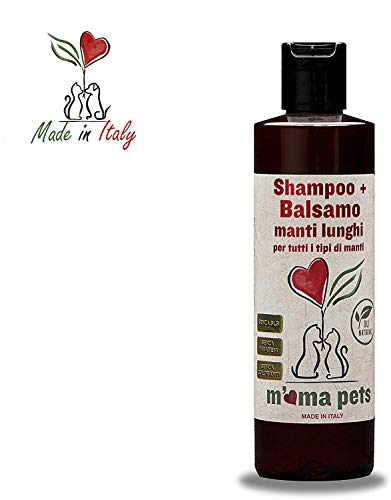 m'ma pets Champú + Acondicionador para Perros y Gatos, 250 ml