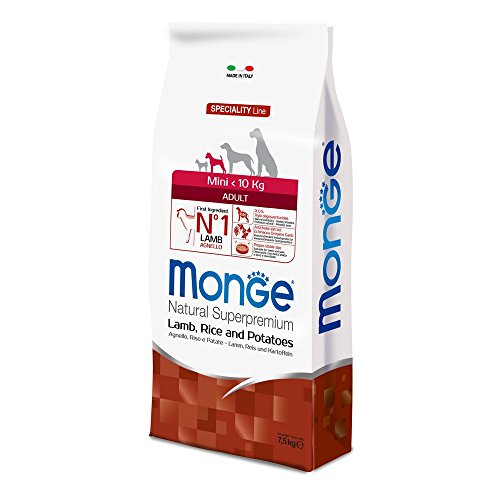 MONGE NATURAL SUPERPREMIUM Perro Mini Cordero Pienso para perros