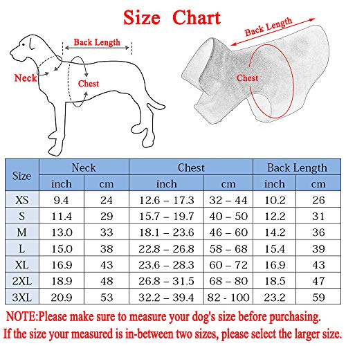 Moonpet Perro Personalizada Clima frío Polar Cortavientos Chaquetas Ropa - Deporte - ID Bordada Chaleco de Felpa Perro Nombre Perro Chaqueta de Vestir - para pequeñas, Medianas y Grandes