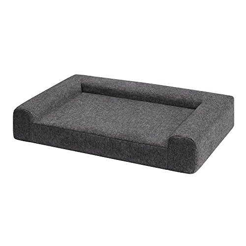 MYANIMALY Animaly Cama para Mascotas, Perro O Gato, Suave Y Estable para Dormir, Antialérgico, Funda Extraíble Y Lavable A Máquina, M - 80 cm x 50 cm x 15 cm