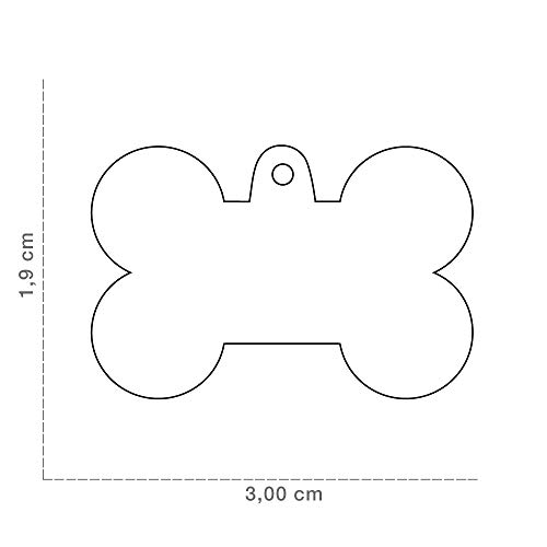 MyFamily Placas De Identificación para Perros 50 g