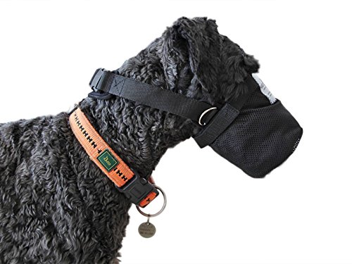 Nature Pet Gift Cebo Red Protectora/Maul Cesta/Red de Seguridad para Perros de Neopreno (XS)