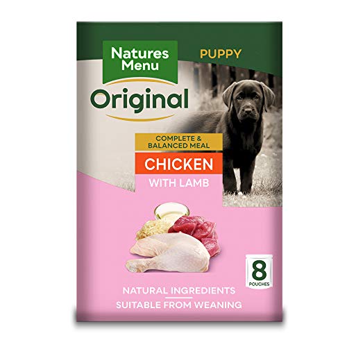 Nature's Menu - Comida para perros, 8 x 300 g (El empaque puede variar)