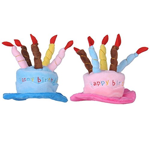 Nikgic - Gorro de cumpleaños para perro