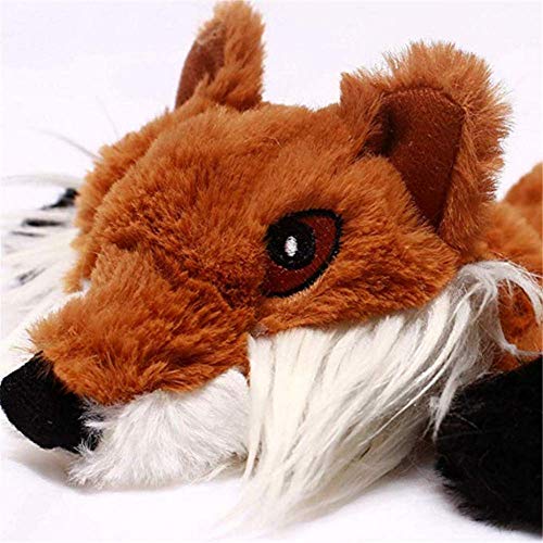 nobranded Nuevos Juguetes de Peluche Lindos chirrido Mascota Lobo Conejo Animal Peluche Perro Masticar chirrido silbido involucrado Juguetes de Perro Ardilla