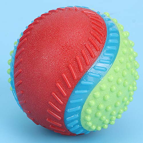 Pelota de juguete para perros, limpieza de dientes de goma resistente a las mordeduras no tóxicas Pelota de masticación Juego de ejercicios IQ Training Pelota de juguete para perros grandes/medianos/p