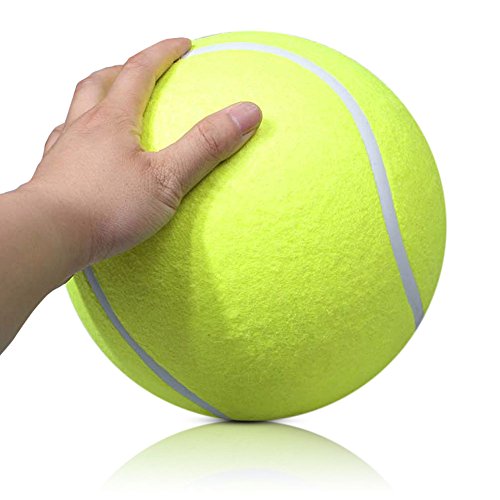 Pelota de tenis gigante de 24 cm para mascotas