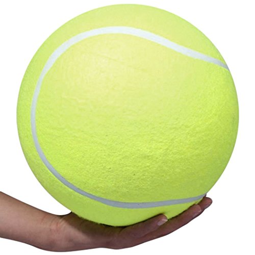 Pelota de tenis XXXL de Ardisle para mascotas, perros, cachorros (24 cm)