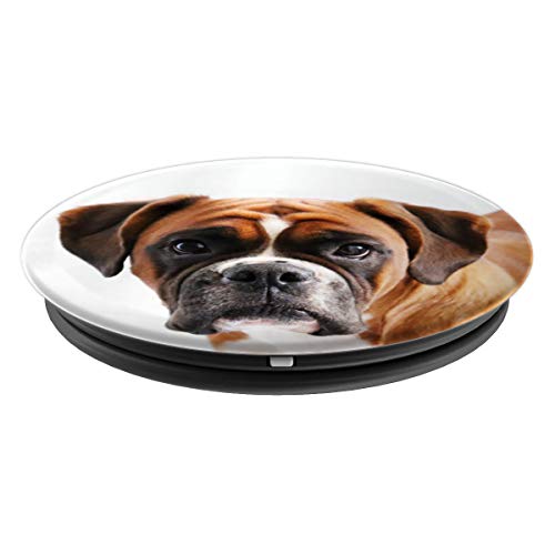 Perro Boxer PopSockets Agarre y Soporte para Teléfonos y Tabletas