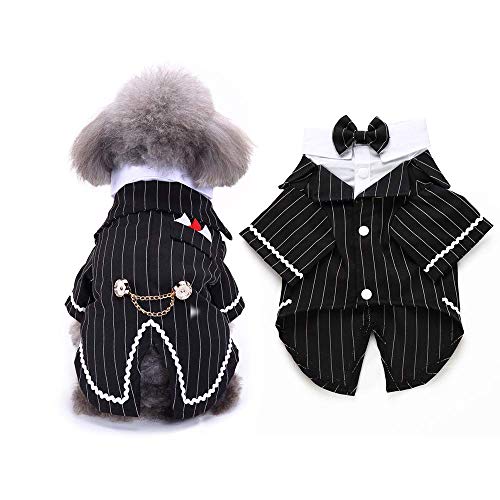 PET CLOTHES Mascotas Fiesta Traje Formal Traje Ropa Abrigo para Perros Ropa Grande del Traje Boda del Perro, Smoking Grande del Perro Disfraza Los Trajes Formales del Partido,A,M