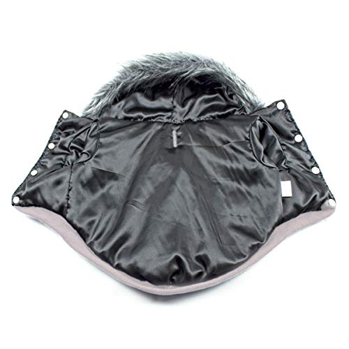 PETCUTE Abrigo de Invierno para Perros Ropa para Perros Forro Polar cálido para Mascotas Impermeable y Resistente al Viento Traje para Perros